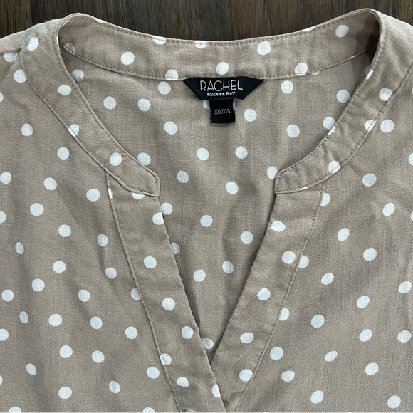 Rachel Roy Polka Dot Sleeveless Top - Picture 7 of 11